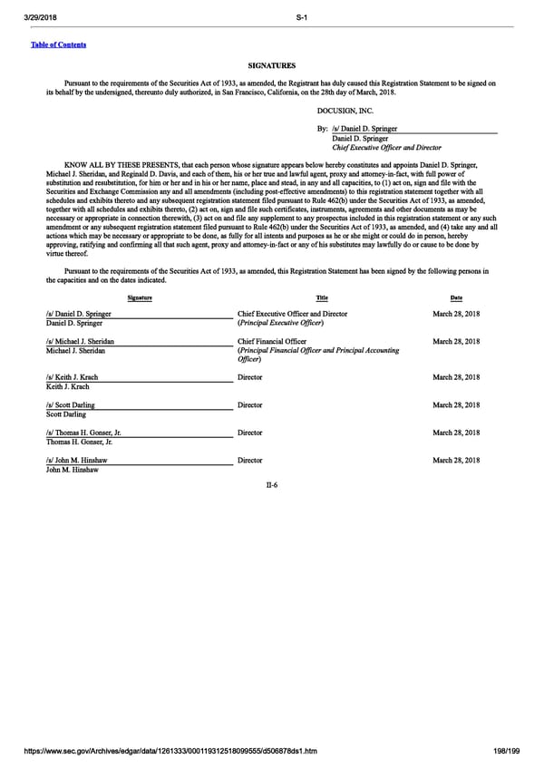 DocuSign S-1 | Interactive Prospectus - Page 198